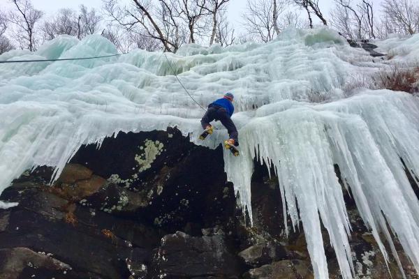 Ice Climbing at Northwood